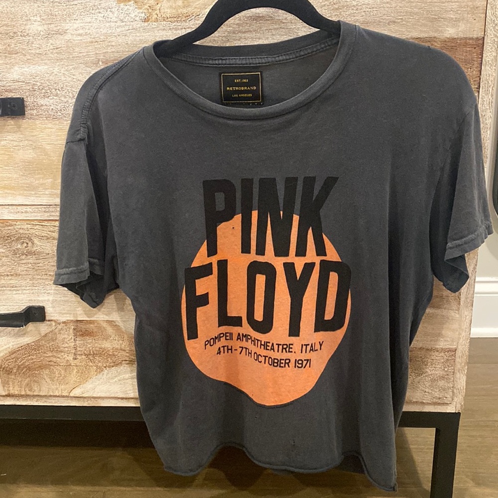 Retro brand Pink Floyd  XS gray t shirt